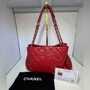 Authentic CHANEL Timeless CC Expandable Tote